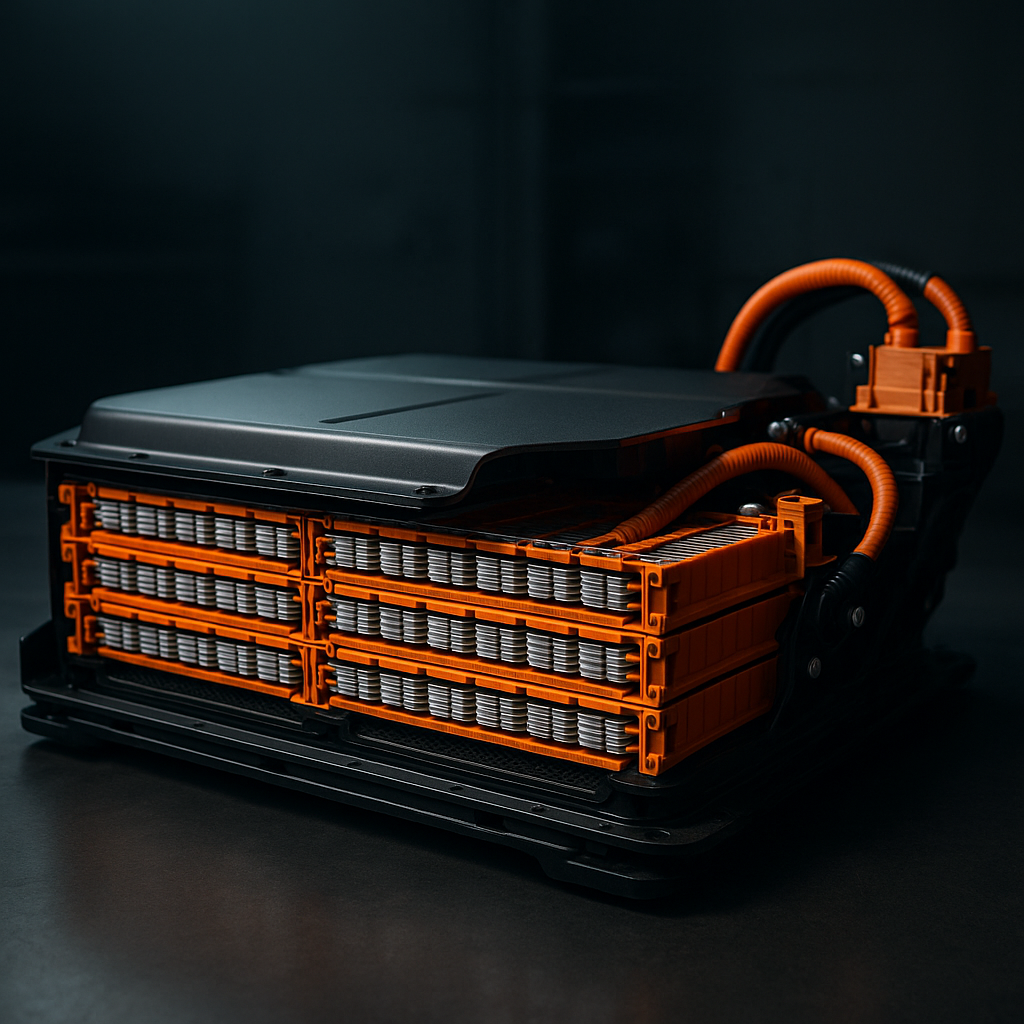 EV battery pack cutaway showing solid state battery technology relevant to solid state battery electric cars 2026